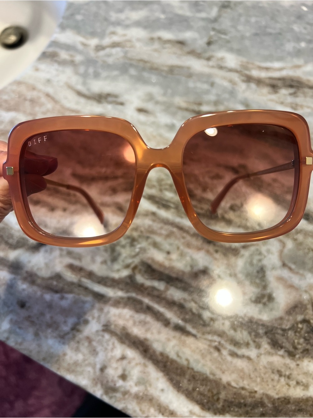 DIFF oversized sunglasses Sandra style